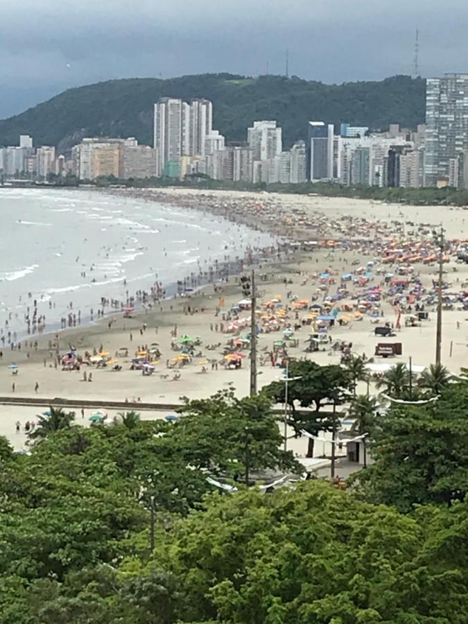 SANTOS, 1 pé na areia , o outro também! Appartamento Santos  Esterno foto